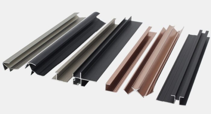 Aluminum alloy wall panel corner line edge strip line