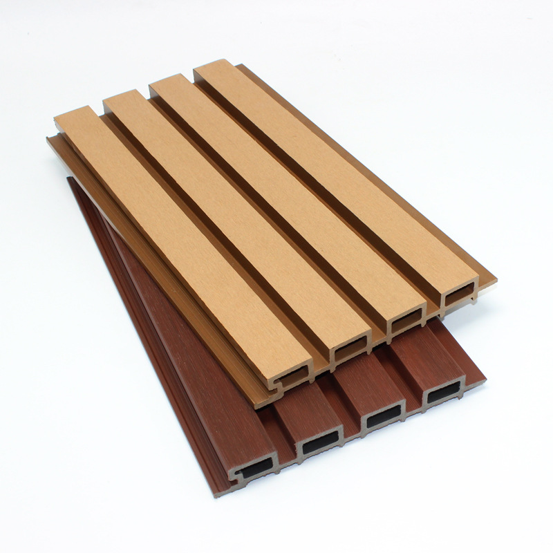 Co-extruded fence board exterior wall board outdoor villa exterior wall decoration 