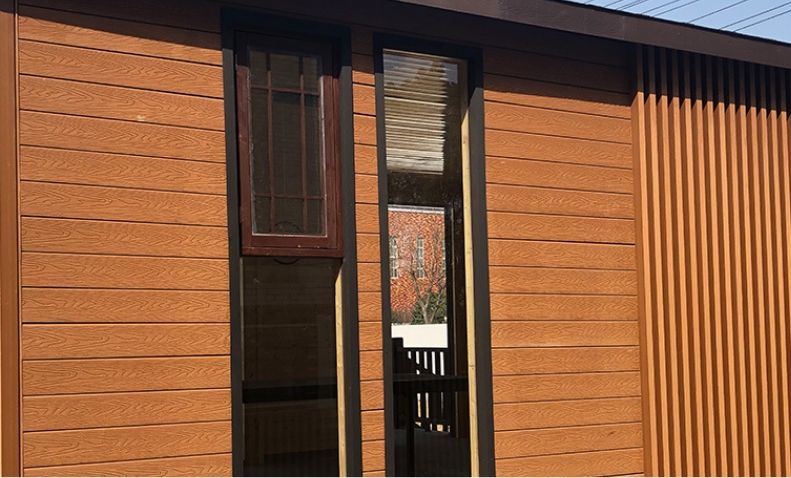 Exterior WPC cladding Wooden Plastic Wall Panel factory