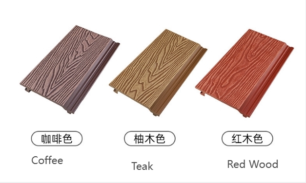 Exterior WPC cladding Wooden Plastic Wall Panel factory