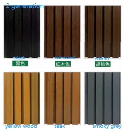 Outdoor WPC wall panels wood plastic composite Great Wall panels WPC fence panels