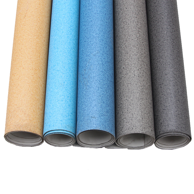 PVC flooring roll UV treated surface