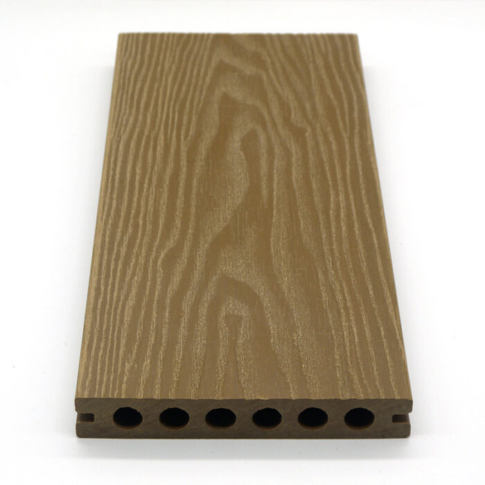 3d embossed composite decking exterior wpc decking