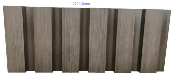 ASA WPC cladding for walls WPC fluted cladding