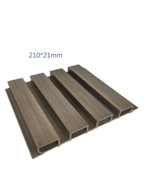 ASA WPC cladding for walls WPC fluted cladding