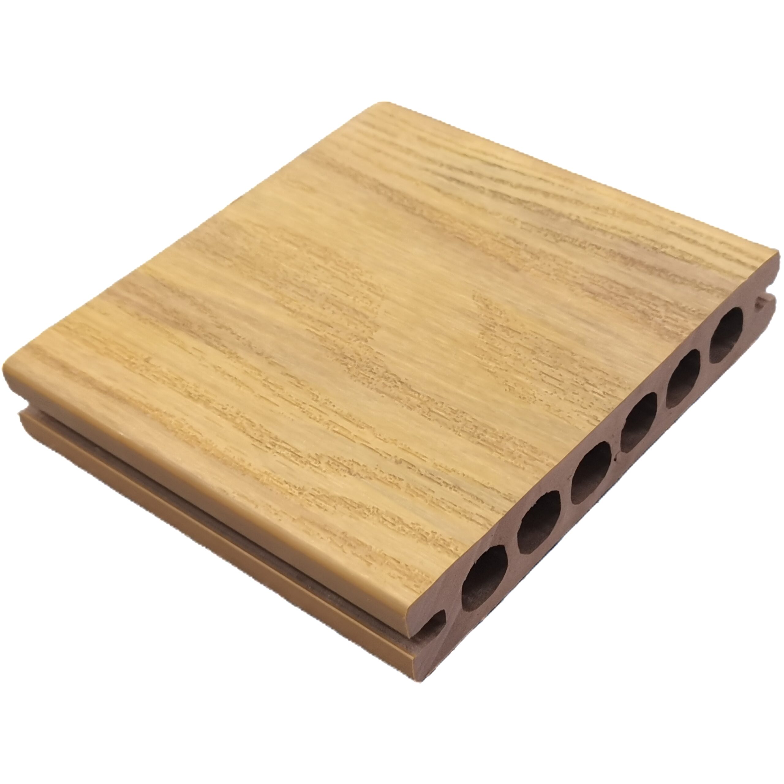 Exterior construction co extrusion ASA WPC decking 14025