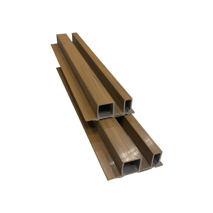 Outdoor ASA WPC cladding exterior 8833 can be bend