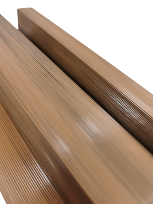 Outdoor ASA WPC cladding exterior 8833 can be bend