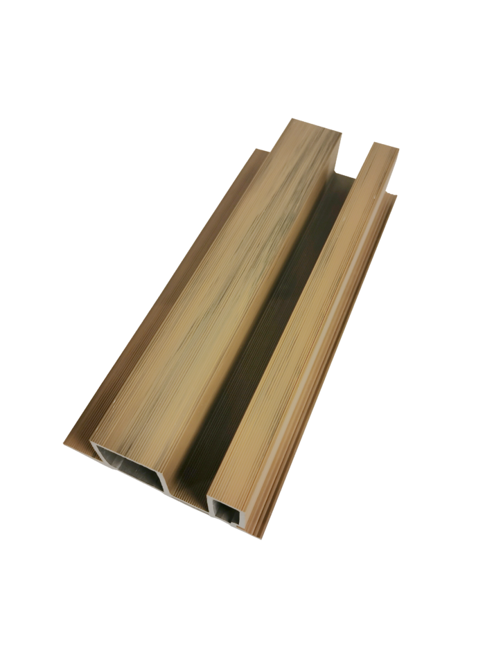 Outdoor ASA WPC cladding exterior 8833 can be bend