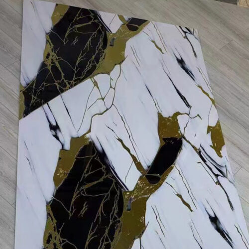 UV marble sheet decorative board indoor KTV hotel wall protection board