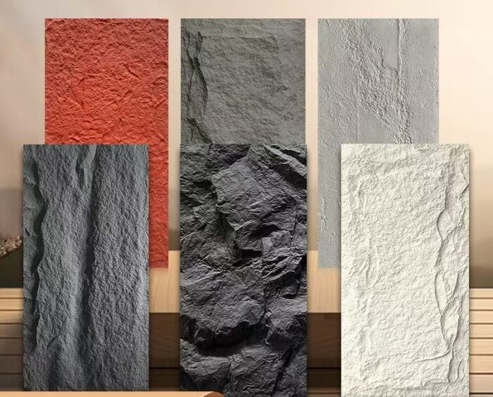 pu background wall pu mushroom stone PU exterior wall panel