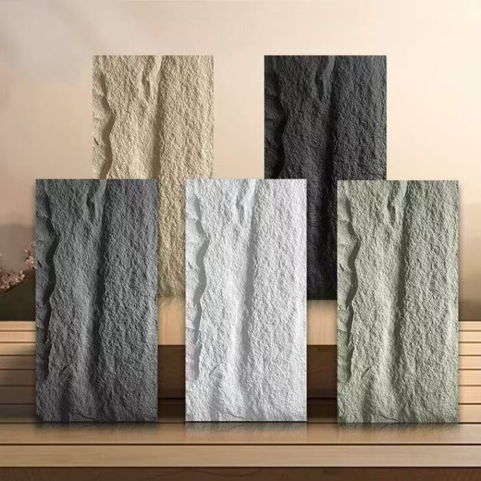 pu background wall pu mushroom stone PU exterior wall panel