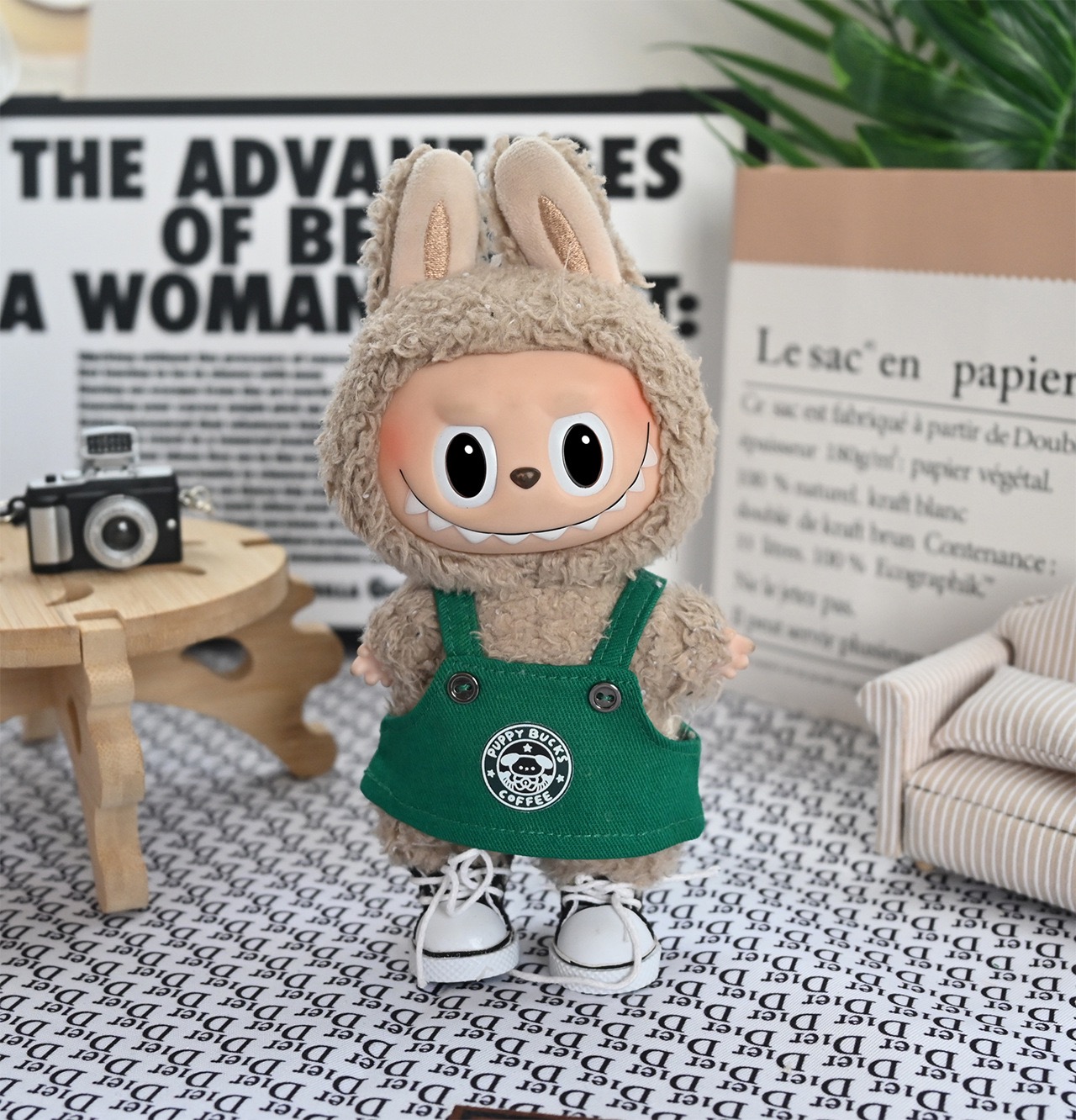Doll labubu designer labubu shoes Starbucks clothes labubu ebay
