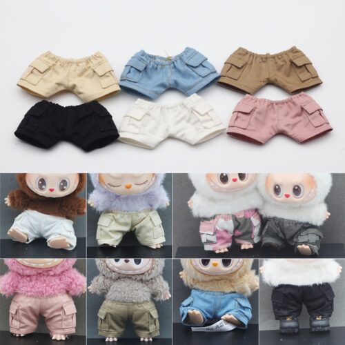 Unboxing labubu macaron accessories the macaron labubu Cargo pants bib overall