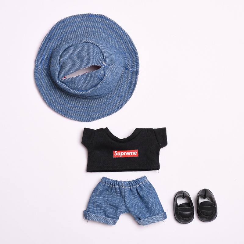 labubu clothing and hat accessories have a seat Serie Vinyl Plush Pendant Blind Box