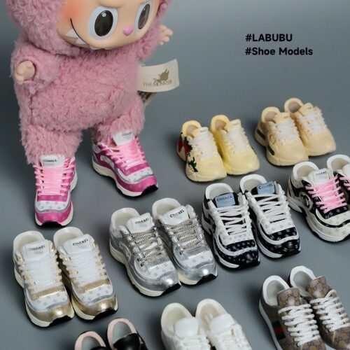labubu new release labubu macaron set Luxury Brand shoes for labubu plush toys