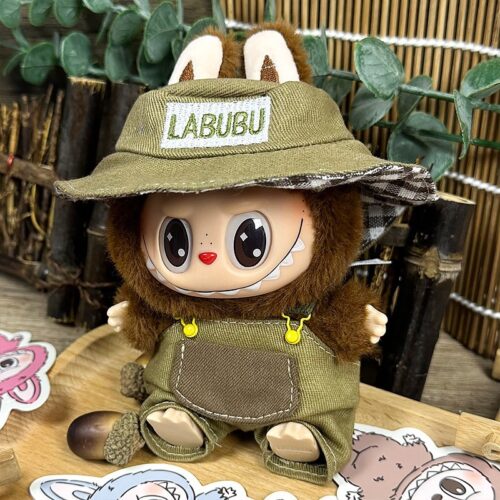 labubu vinyl plush toy clothes accessories