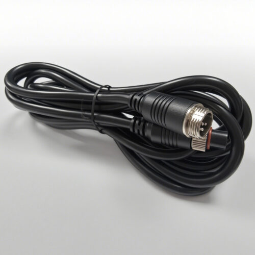Customized 6-core M12 aviation plug male and female monitoring extension power cord video cable waterproof connector