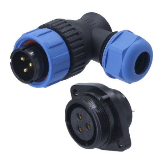 Industrial waterproof aviation plug SP2110SP2113 flange socket IP68 male and female waterproof connector