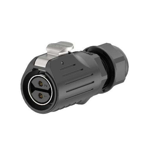 LP20 aviation plug and socket solder-free industrial waterproof connector 234567 pin metal reverse mount (