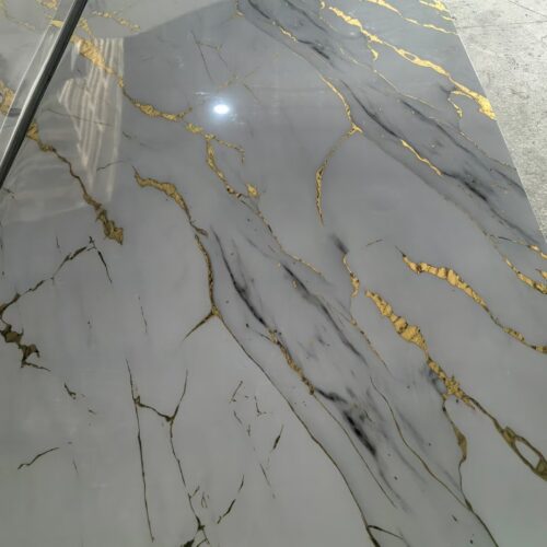 PVC uv marble sheet wall panel for indoor decoration