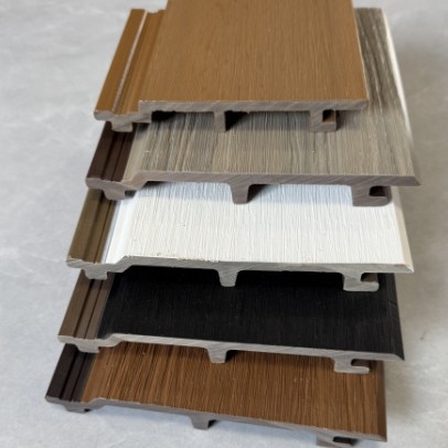 balcony wpc cladding exterior wood-plastic composite cladding